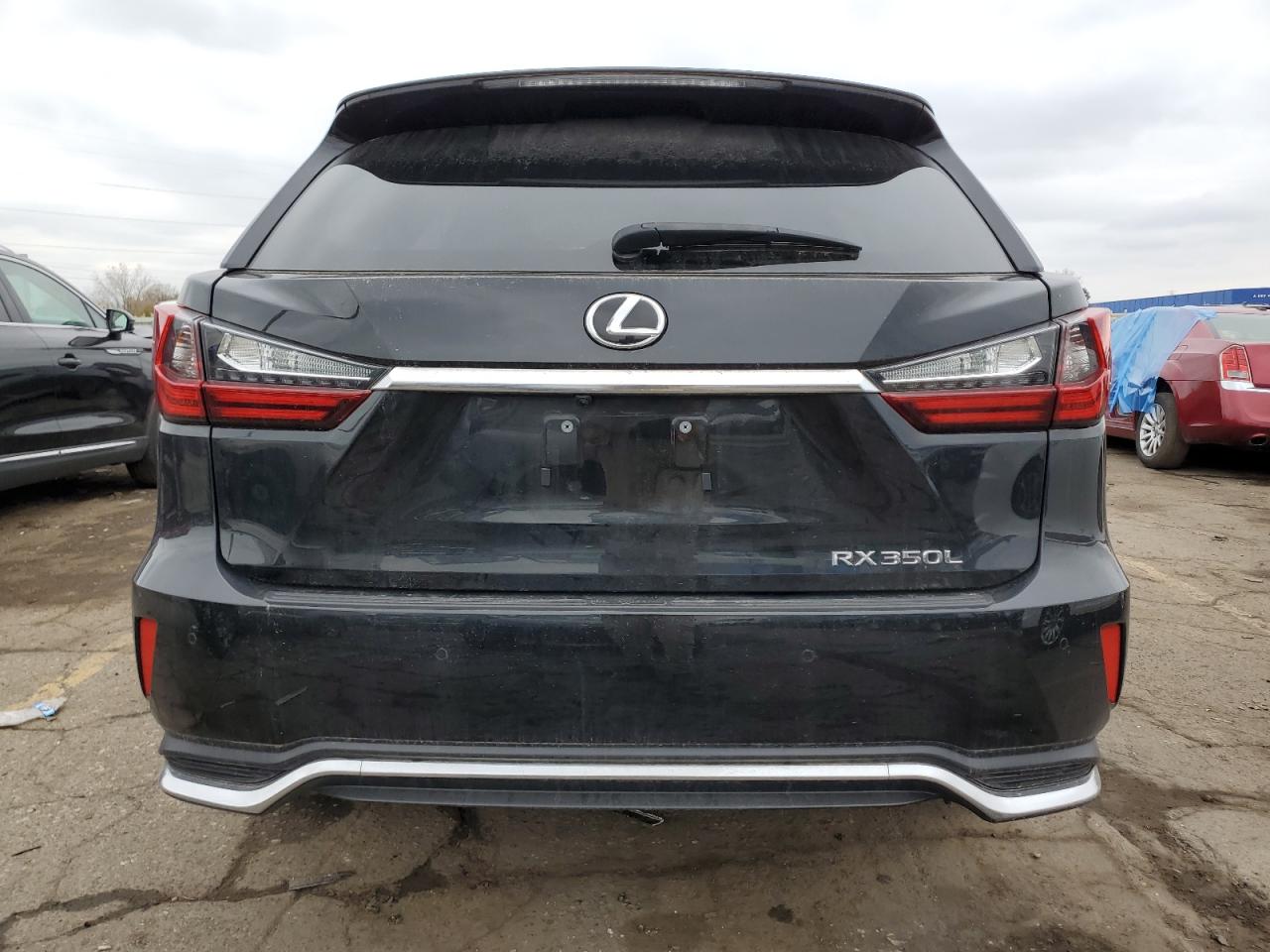 2022 Lexus RX VIN JTJHZKFA5N2043245 Copart auction photo, front end / side damage thumbnail 6
