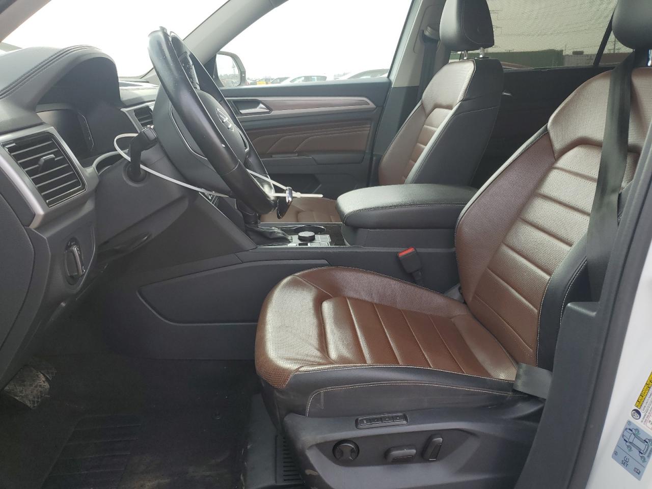 2021 Volkswagen Atlas VIN 1V2TR2CA2MC504572 Copart auction photo, rear end / front end damage thumbnail 7