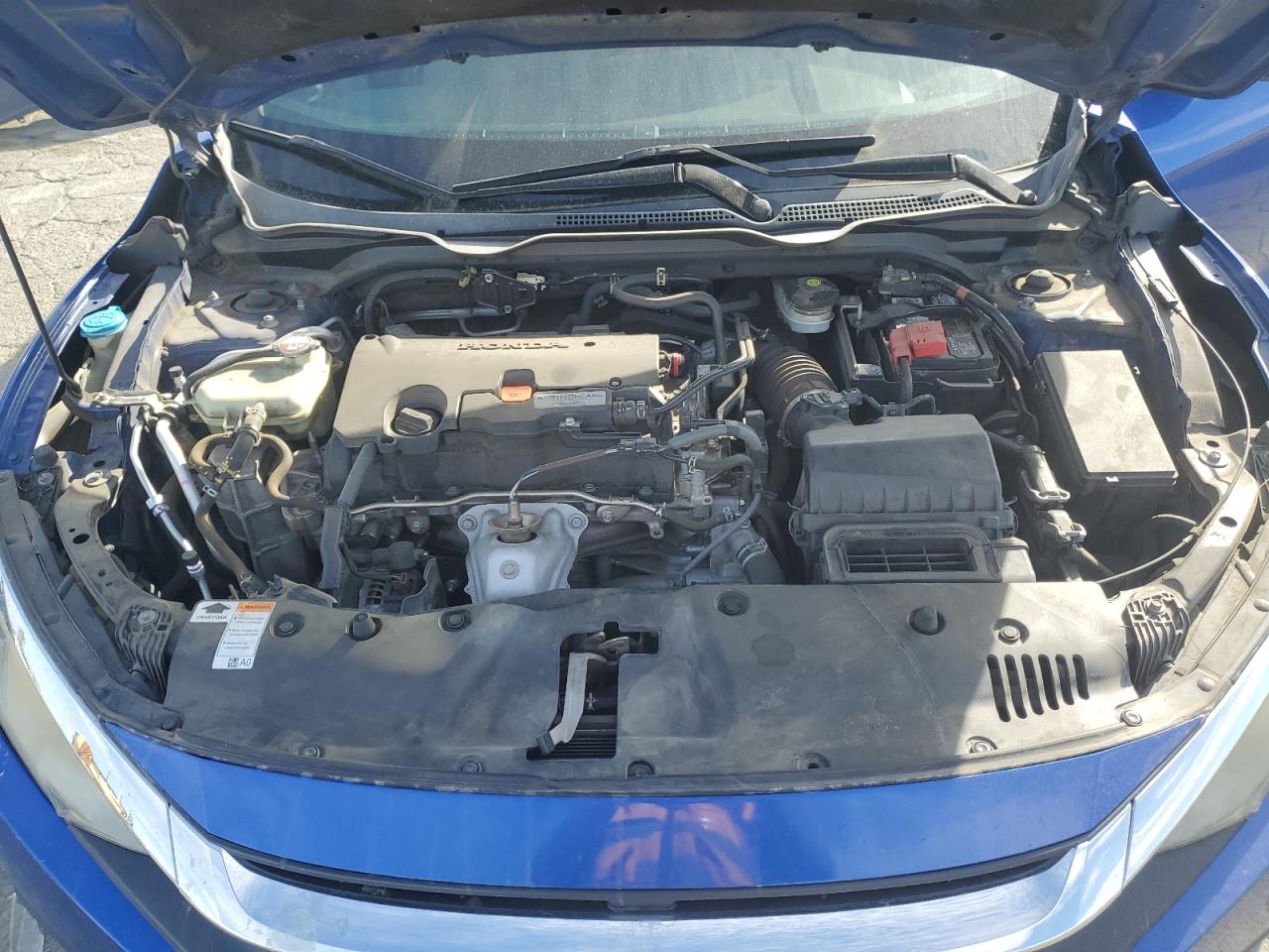 2016 Honda Civic VIN 2HGFC4B59GH315940 Copart auction photo, rear end damage thumbnail 13