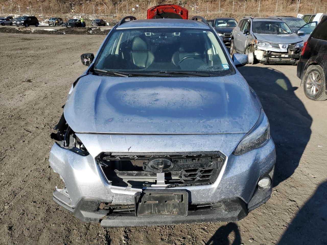2019 Subaru XV VIN JF2GTAMC2KH206717 Copart auction photo, front end / side damage thumbnail 5