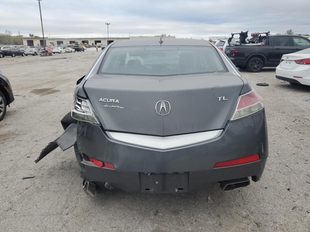 2009 Acura TL VIN 19UUA86259A001899 Copart auction photo, rear end / front end damage thumbnail 6