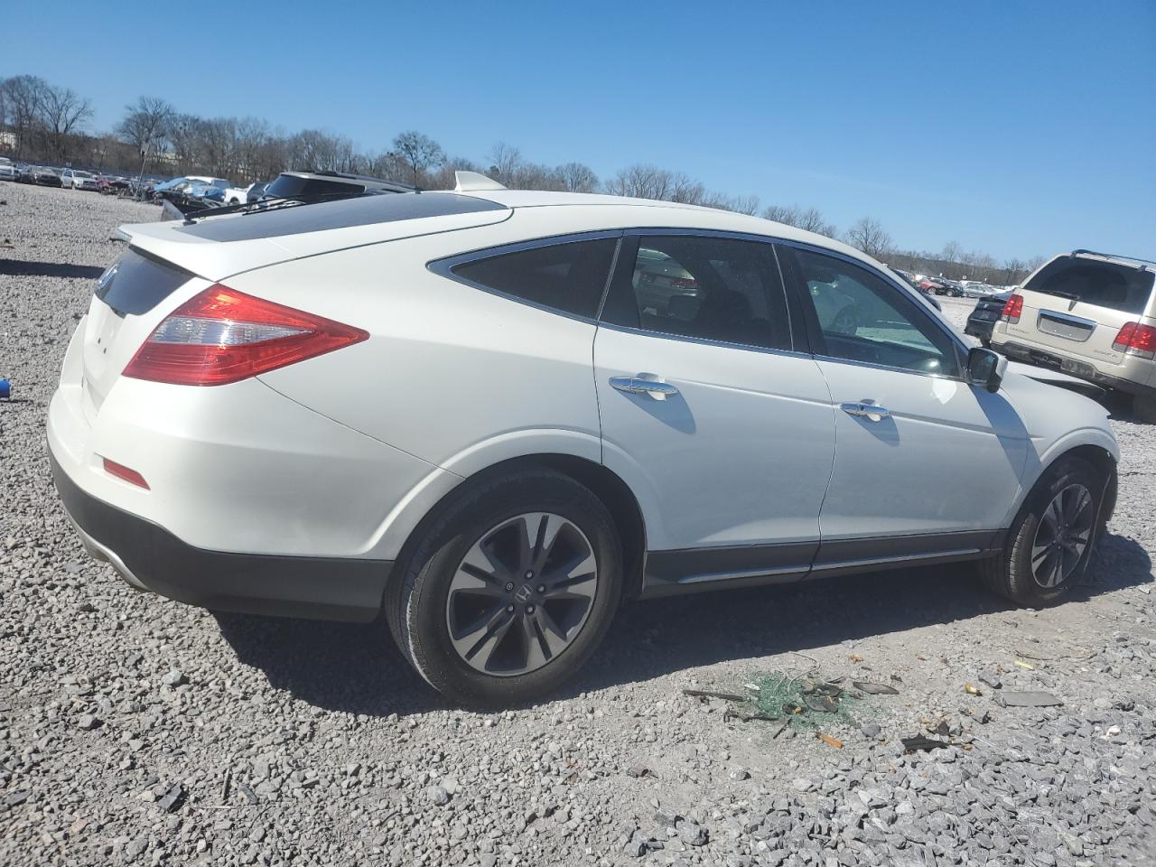 2013 Honda Crosstour VIN 5J6TF2H53DL004050 Copart auction photo, front end damage thumbnail 3