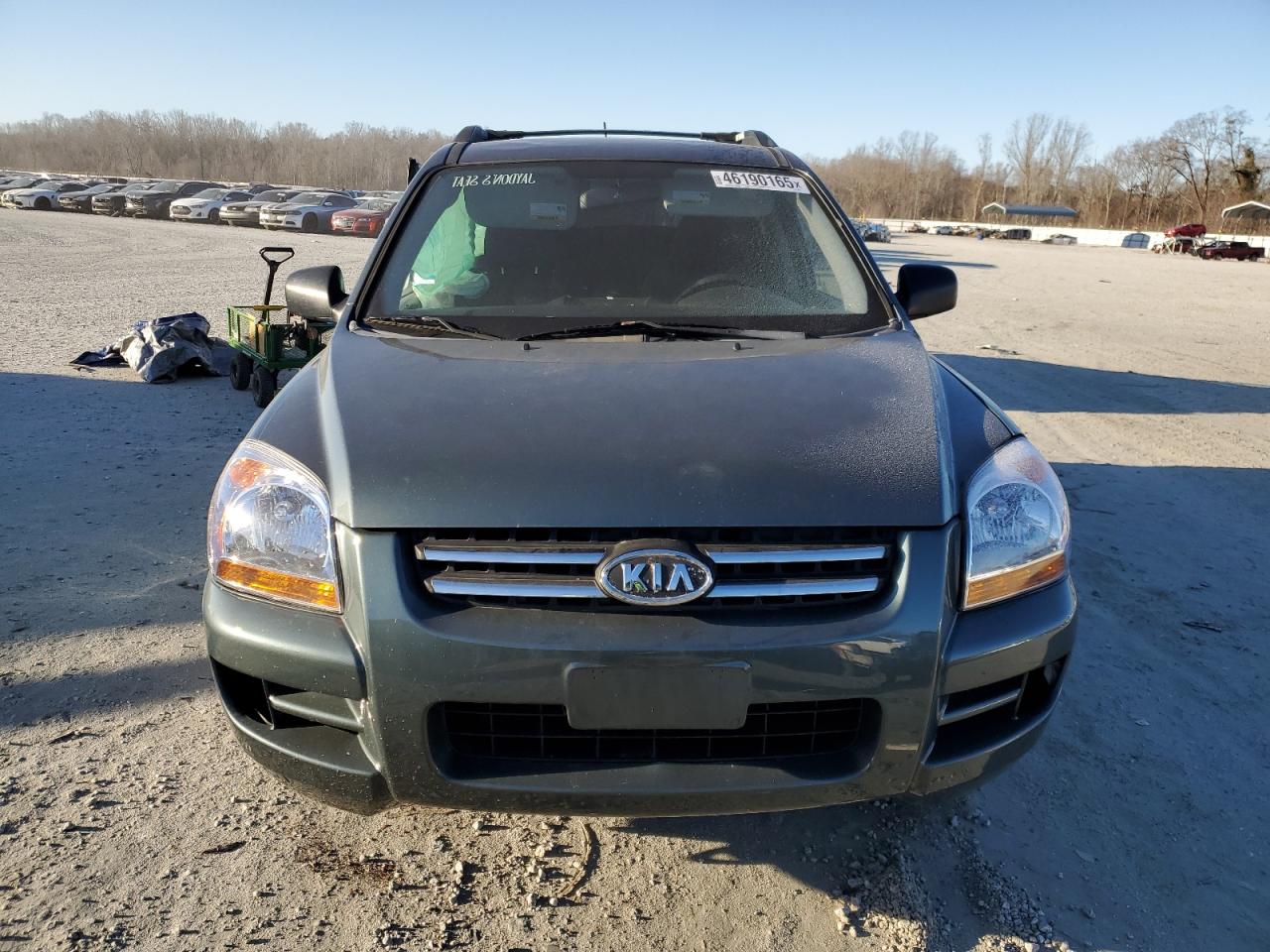 2009 KIA Sportage VIN KNDJF724897565046 Copart auction photo, side / rear end damage thumbnail 5