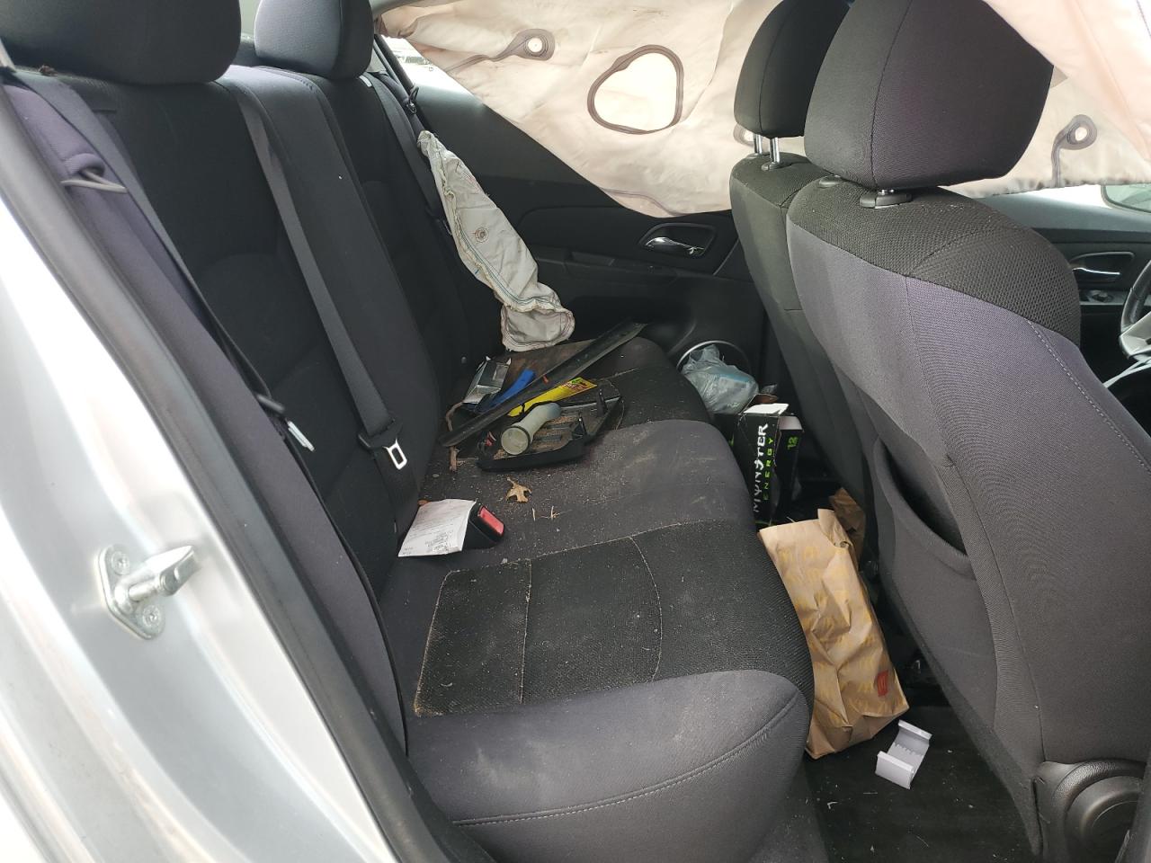 2012 Chevrolet Cruze VIN 1G1PK5SC1C7388065 Copart auction photo, side / front end damage thumbnail 11