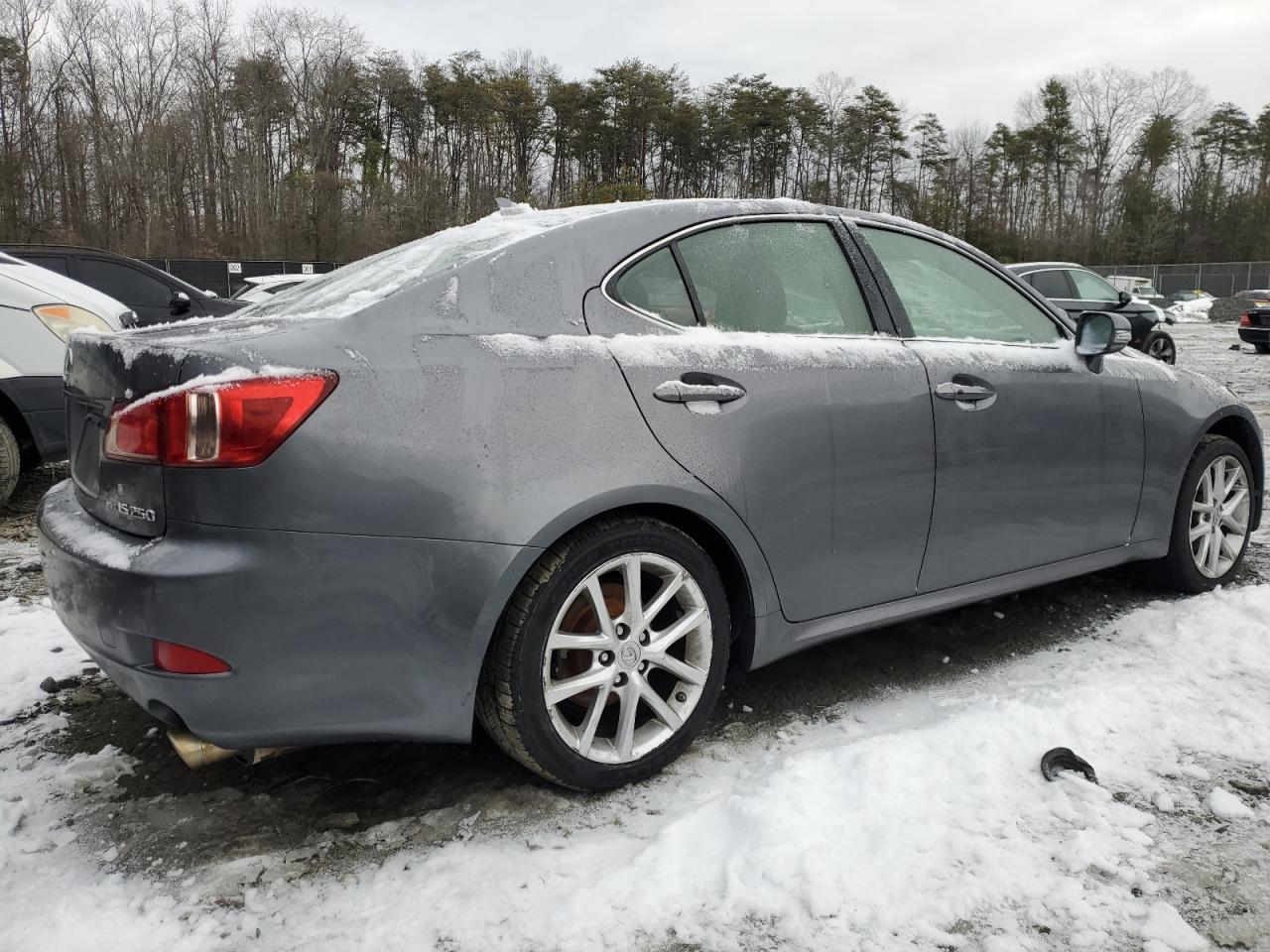 2012 Lexus IS VIN JTHCF5C25C5059413 Copart auction photo, side damage thumbnail 3