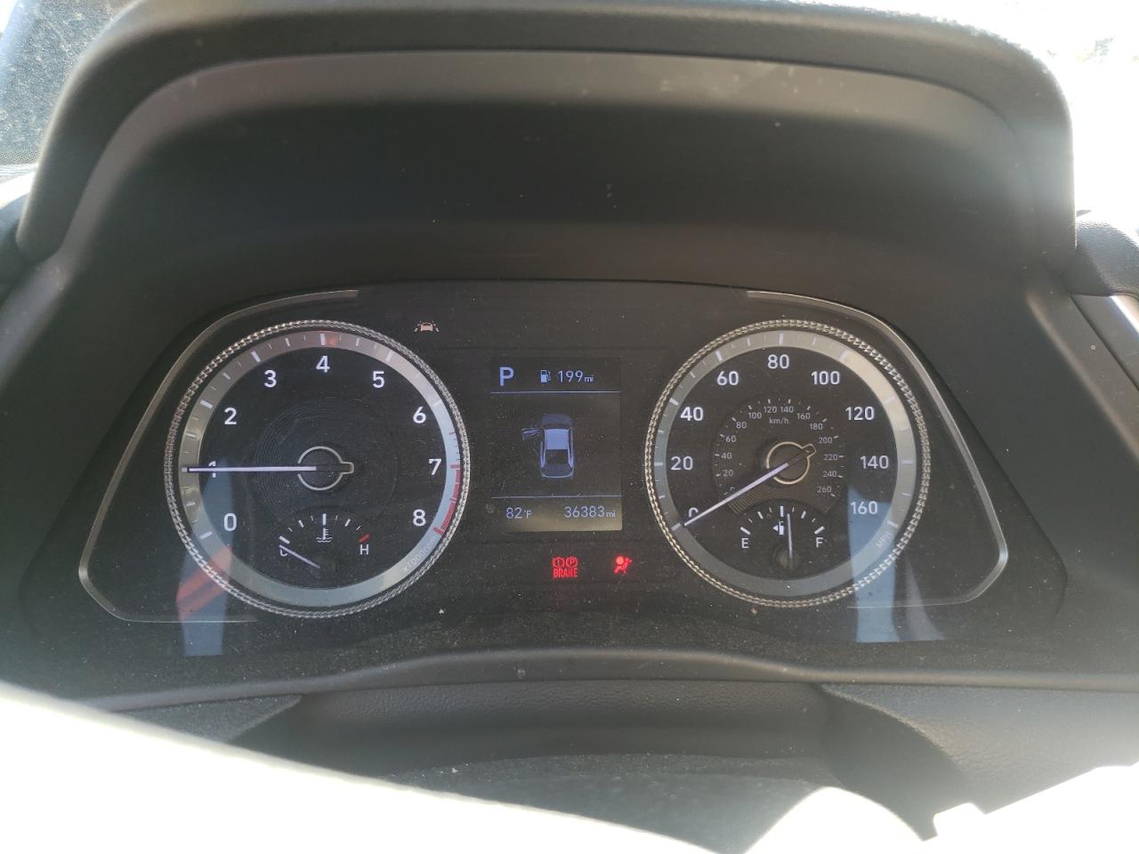 2023 Hyundai Sonata VIN KMHL24JA3PA270376 Copart auction photo, front end / undercarriage damage thumbnail 9