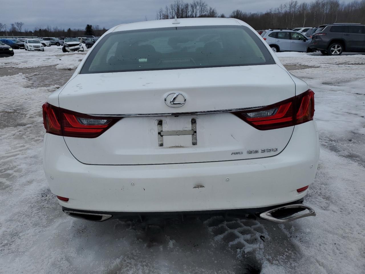 2013 Lexus GS VIN JTHCE1BL3D5007222 Copart auction photo, rear end / undercarriage damage thumbnail 6