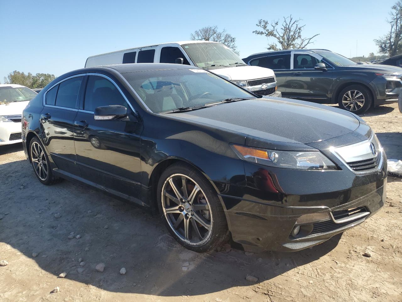 2012 Acura TL VIN 19UUA8F52CA002039 Copart auction photo, water/flood damage thumbnail 4