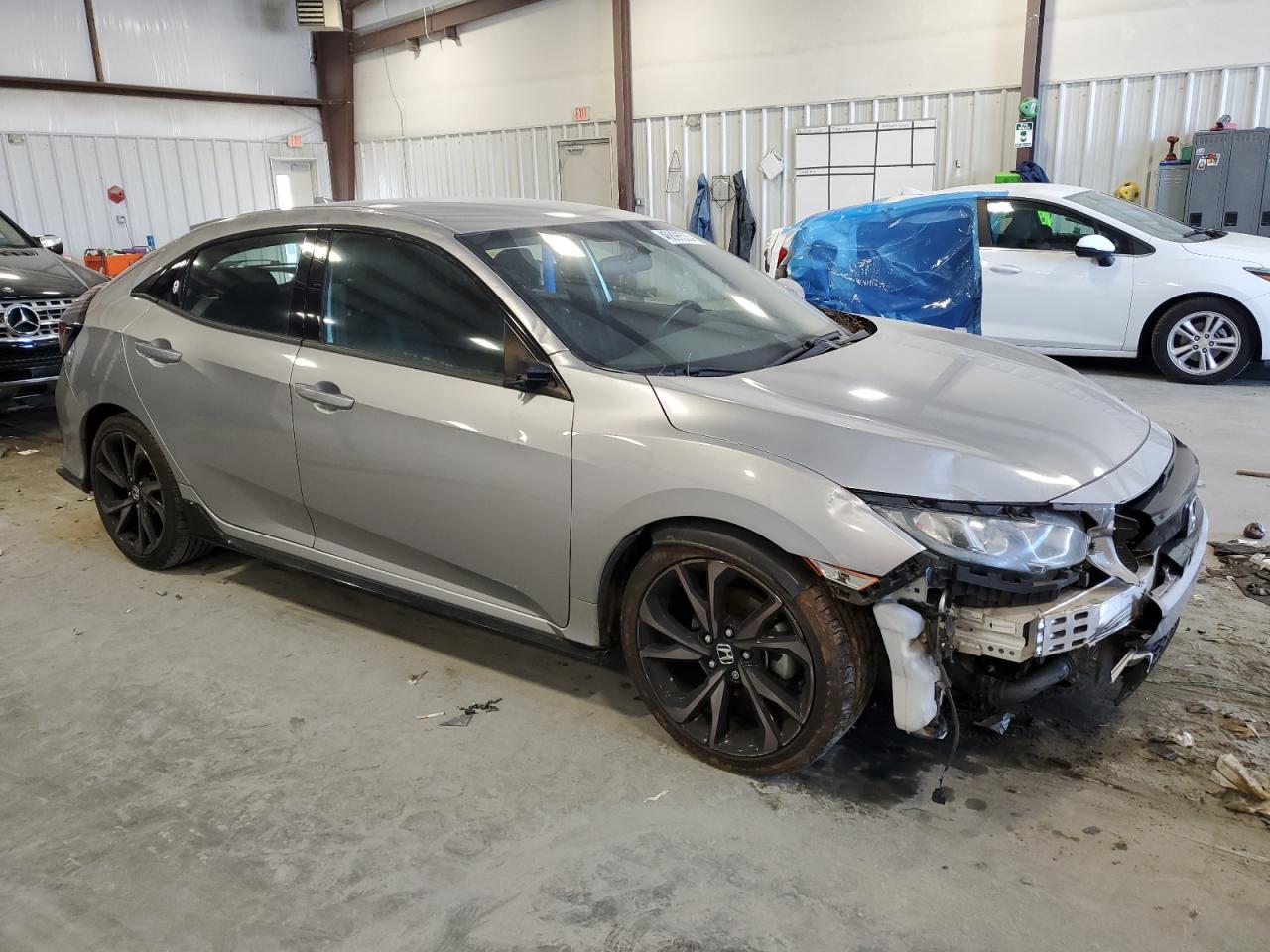 2018 Honda Civic VIN SHHFK7H40JU222270 Copart auction photo, front end damage thumbnail 4