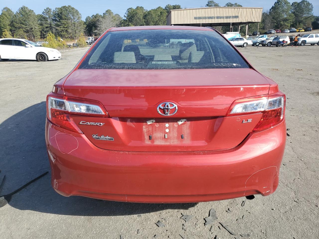 2012 Toyota Camry VIN 4T4BF1FK6CR185059 Copart auction photo, front end damage thumbnail 6