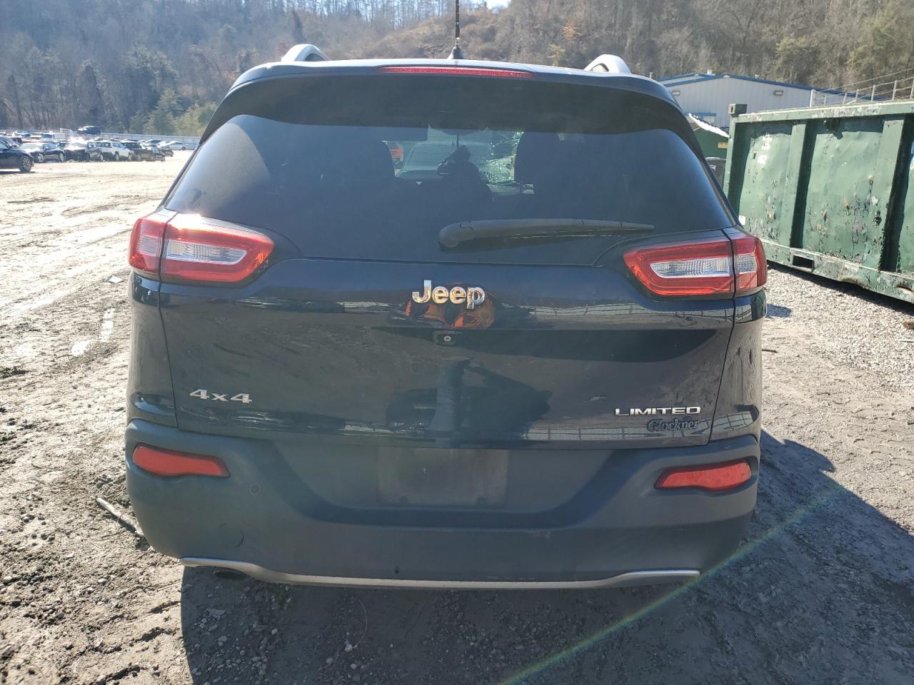 2014 Jeep Grand Cherokee VIN 1C4PJMDB0EW189235 Copart auction photo, front end / side damage thumbnail 6