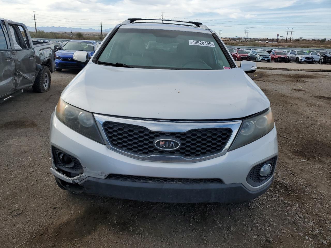 2012 KIA Sorento VIN 5XYKT3A63CG205413 Copart auction photo, front end / rear end damage thumbnail 5