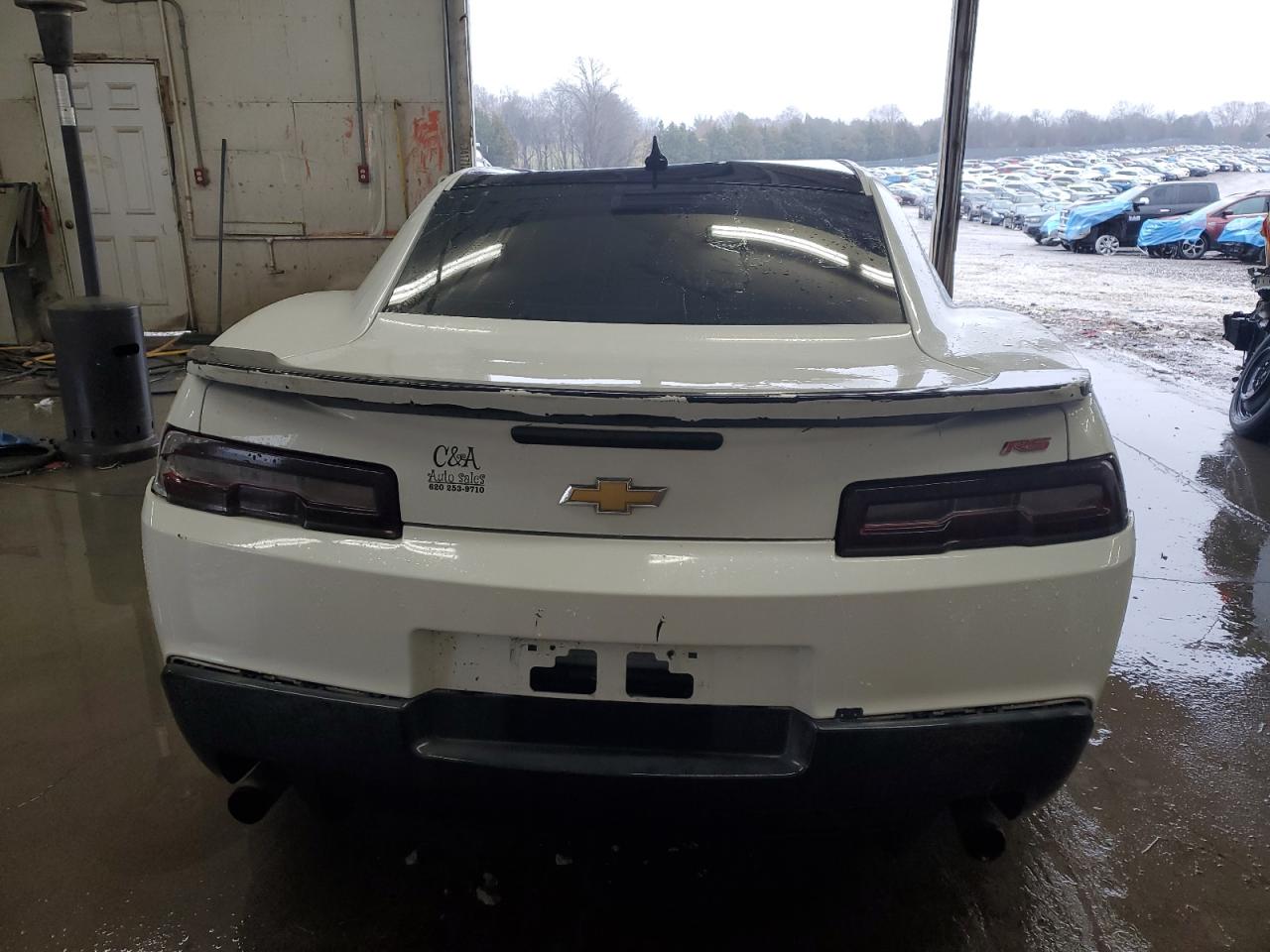 2015 Chevrolet Camaro VIN 2G1FD1E36F9231127 Copart auction photo, all over / undercarriage damage thumbnail 6