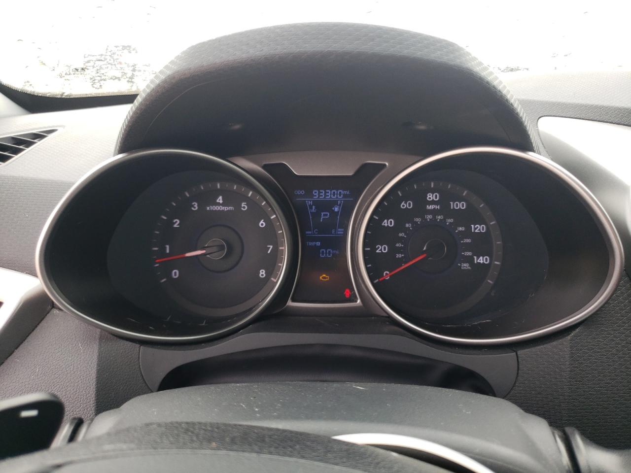 2015 Hyundai Veloster VIN KMHTC6AD2FU235330 Copart auction photo, mechanical damage thumbnail 9
