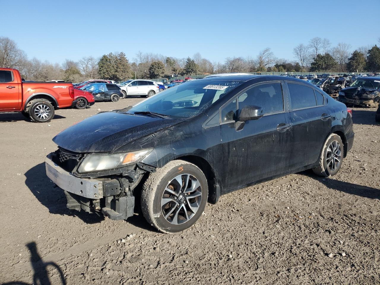 2013 Honda Civic VIN 19XFB2F86DE086411