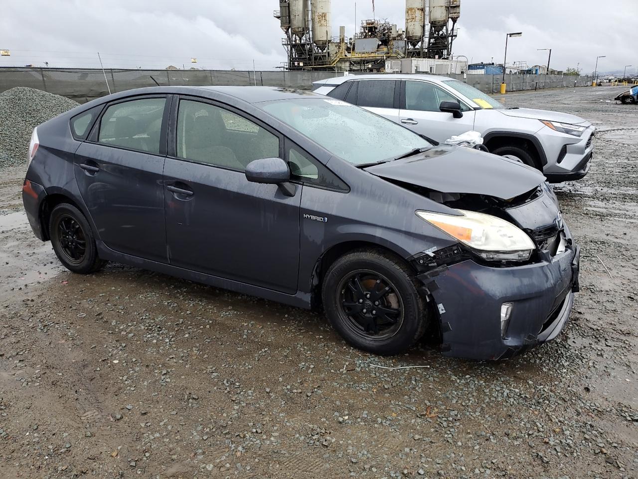 2012 Toyota Prius VIN JTDKN3DU1C1528380 Copart auction photo, front end / rear end damage thumbnail 4