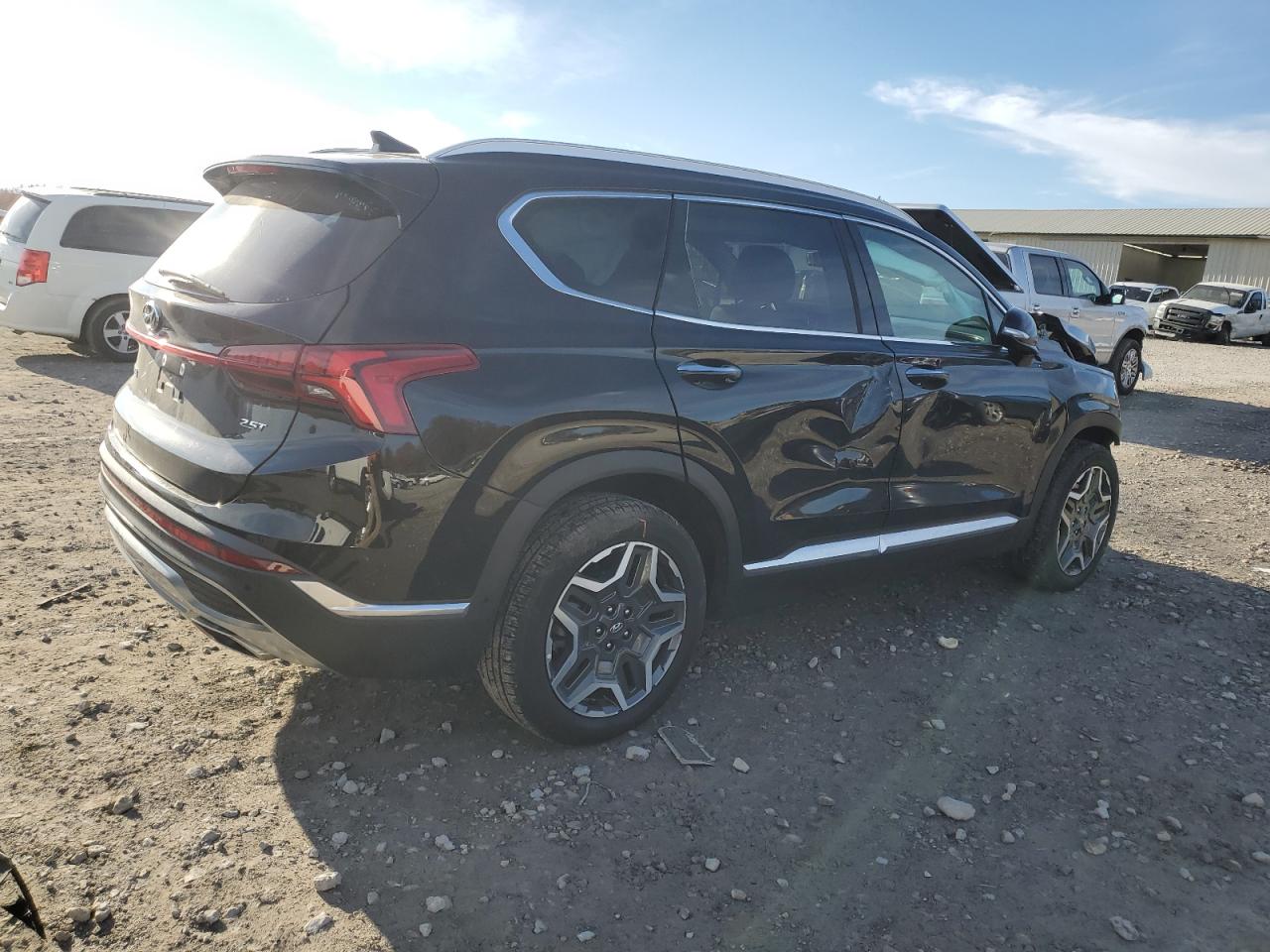 2023 Hyundai Santa Fe VIN 5NMS44AL7PH488743 Copart auction photo, front end damage thumbnail 3