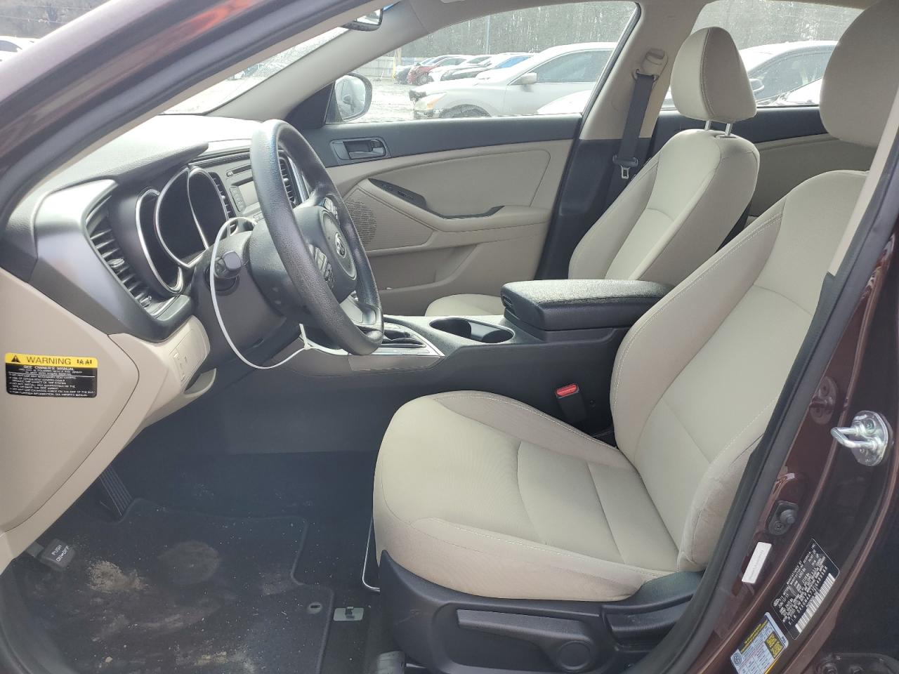 2015 KIA Optima VIN 5XXGM4A71FG489988 Copart auction photo, rear end damage thumbnail 7