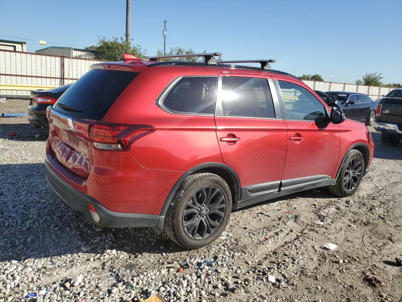 2018 Mitsubishi Outlander VIN JA4AD3A37JZ063624 Copart auction photo, rear end / minor dent/scratches damage thumbnail 3