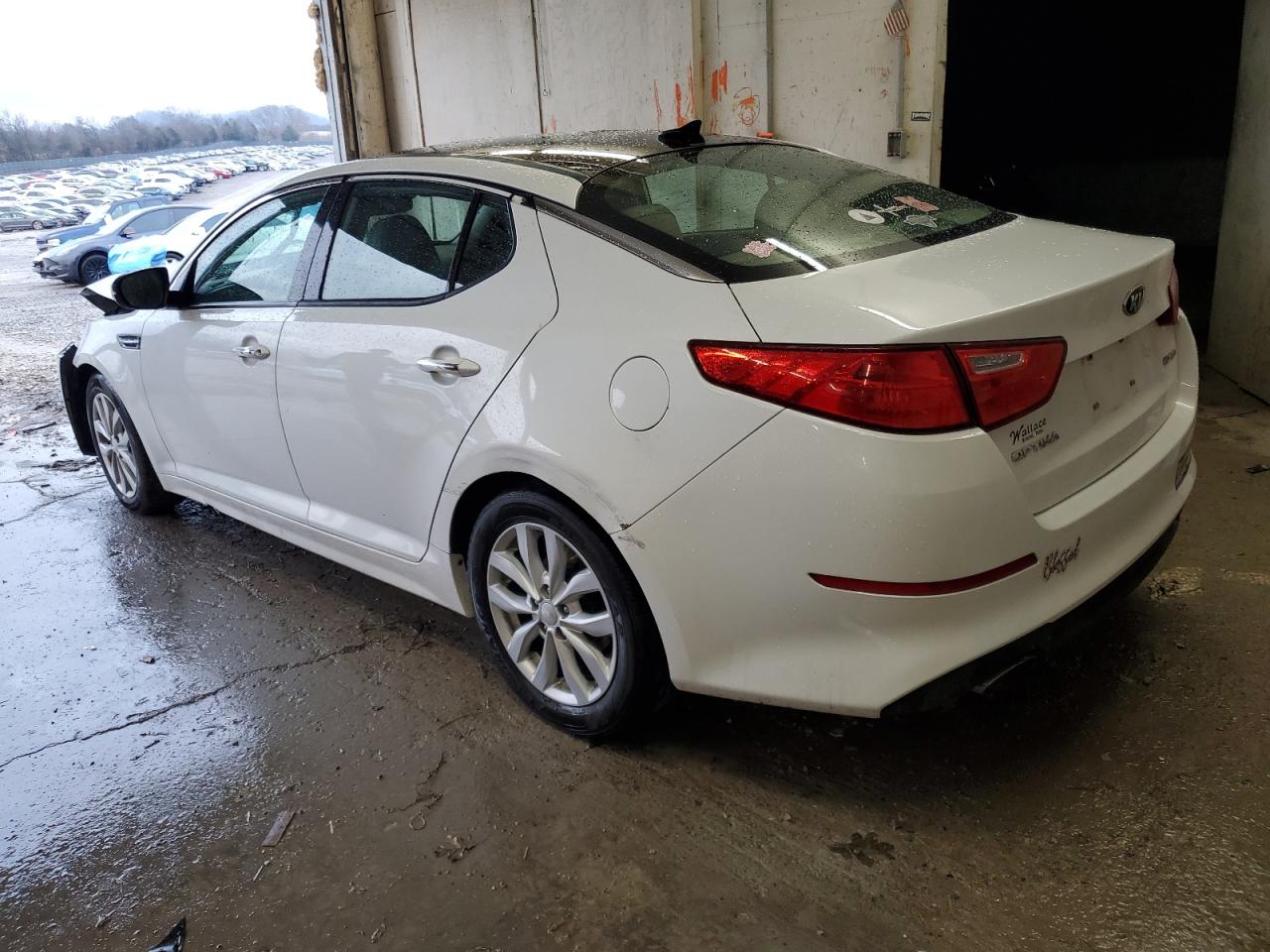 2014 KIA Optima VIN 5XXGN4A76EG339919 Copart auction photo, front end damage thumbnail 2