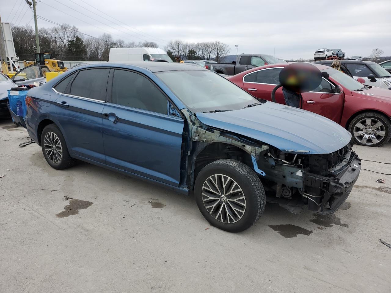 2020 Volkswagen Jetta VIN 3VWCB7BU6LM054174 Copart auction photo, all over damage thumbnail 4