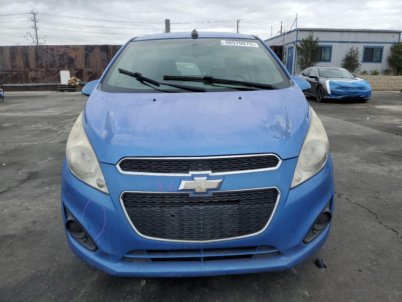 2014 Chevrolet Spark VIN KL8CD6S98EC413766 Copart auction photo, rear end damage thumbnail 5