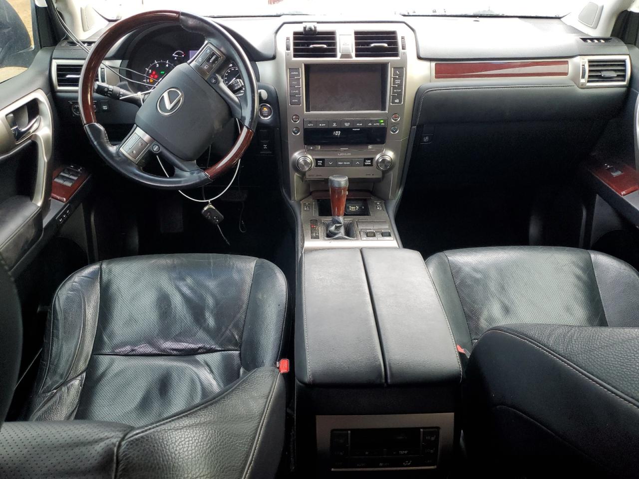 2016 Lexus GX VIN JTJBM7FX5G5128576 Copart auction photo, front end damage thumbnail 8