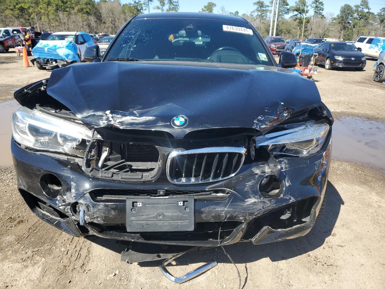 2019 BMW X6 VIN 5UXKU0C5XK0H99519 Copart auction photo, front end damage thumbnail 5