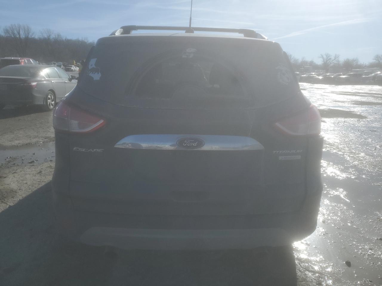 2015 Ford Escape VIN 1FMCU0JX9FUA39356 Copart auction photo, side damage thumbnail 6