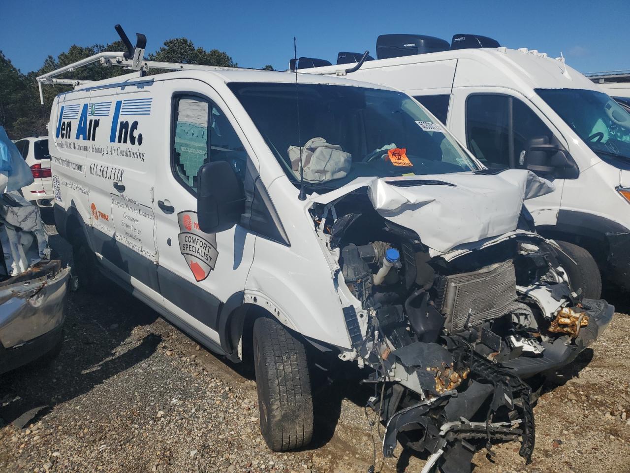2016 Ford Transit VIN 1FTYE1ZM6GKB28225 Copart auction photo, all over damage thumbnail 4