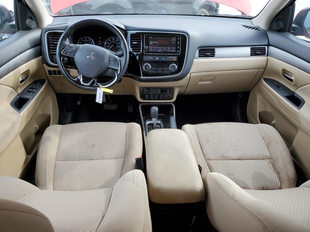 2018 Mitsubishi Outlander VIN JA4AD3A33JZ059697 Copart auction photo, front end / side damage thumbnail 8