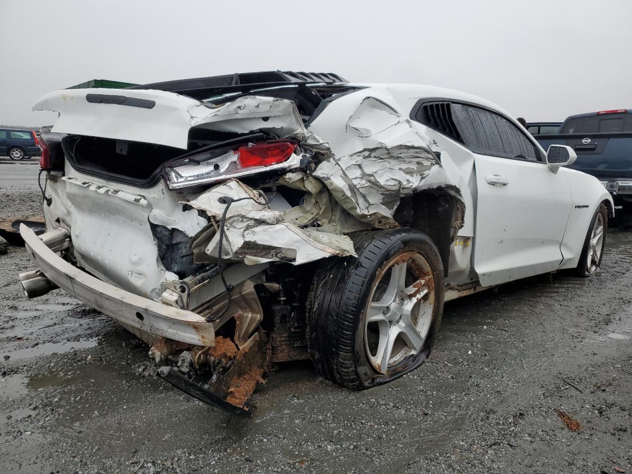 2016 Chevrolet Camaro VIN 1G1FD1RS7G0143183 Copart auction photo, all over damage thumbnail 3