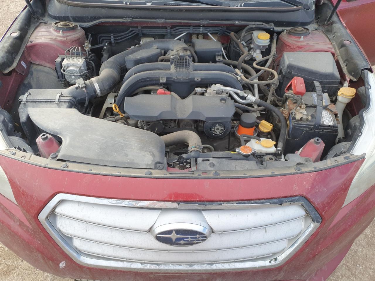 2015 Subaru Legacy VIN 4S3BNBC61F3050676 Copart auction photo, side / front end damage thumbnail 11