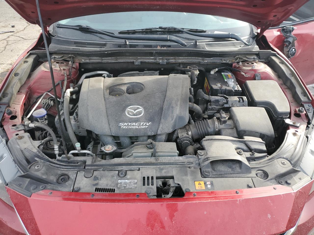 2014 Mazda 3 VIN 3MZBM1U77EM102231 Copart auction photo, side / front end damage thumbnail 13