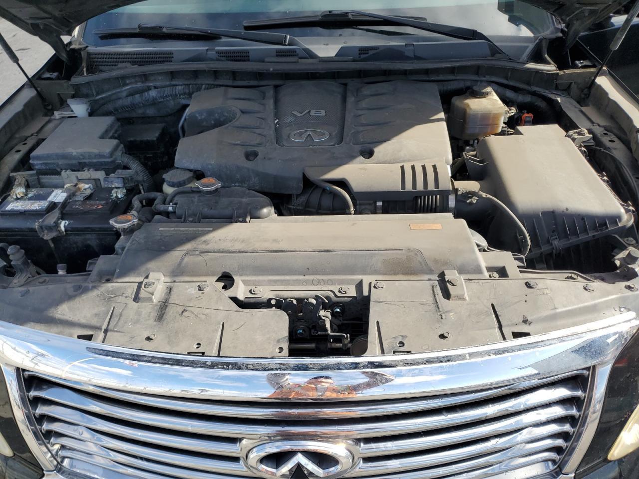 2013 Infiniti QX56 VIN JN8AZ2NF5D9530912 Copart auction photo, rear end damage thumbnail 12