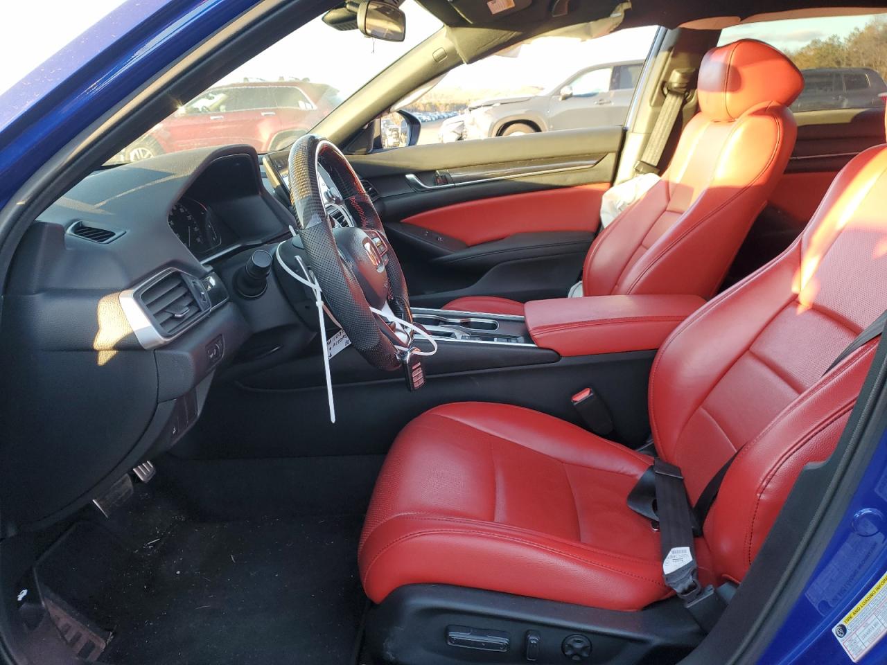 2022 Honda Accord VIN 1HGCV1F33NA110355 Copart auction photo, side / front end damage thumbnail 7
