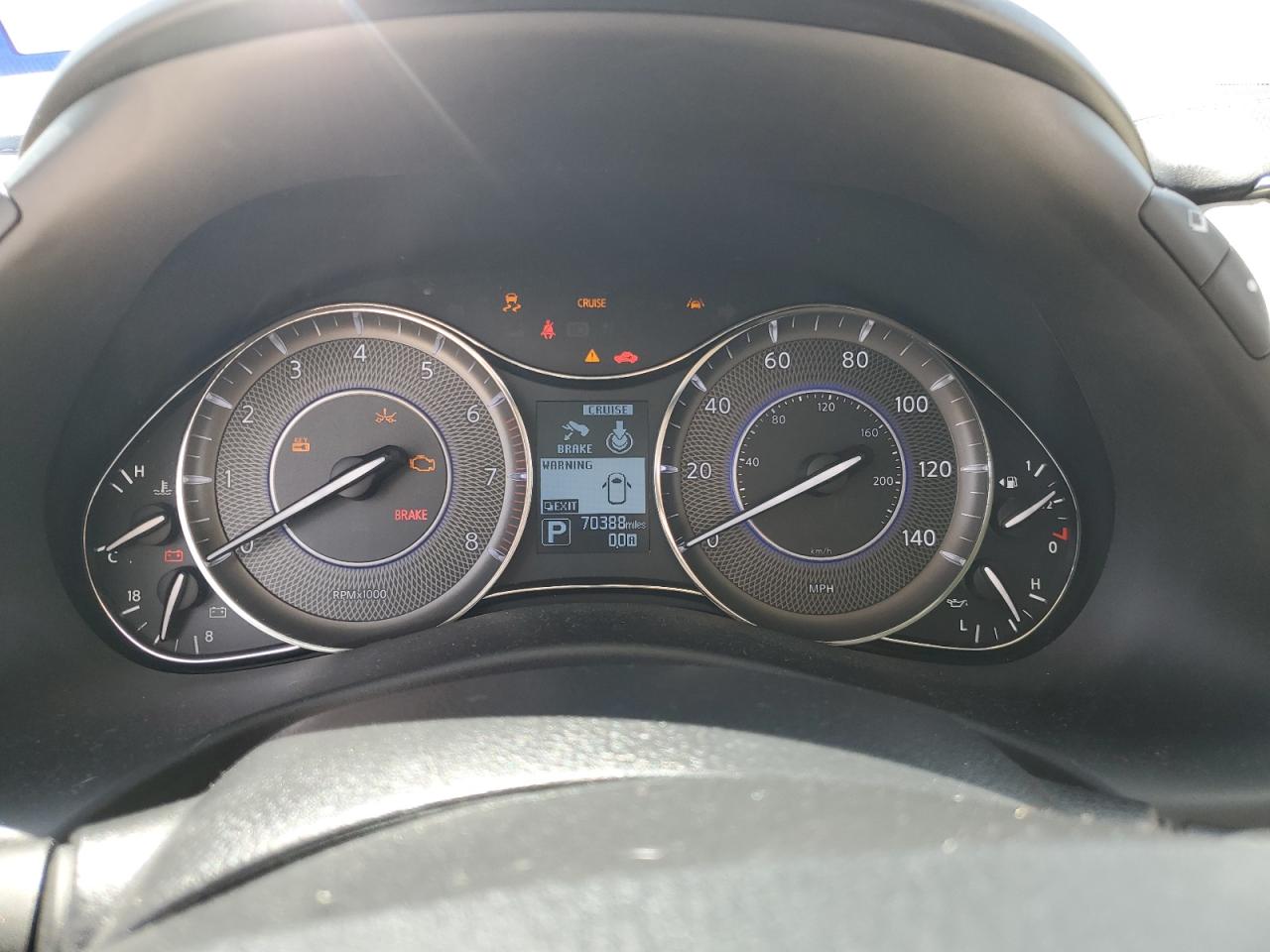 2019 Infiniti QX80 VIN JN8AZ2ND9K9850052 Copart auction photo, front end damage thumbnail 9
