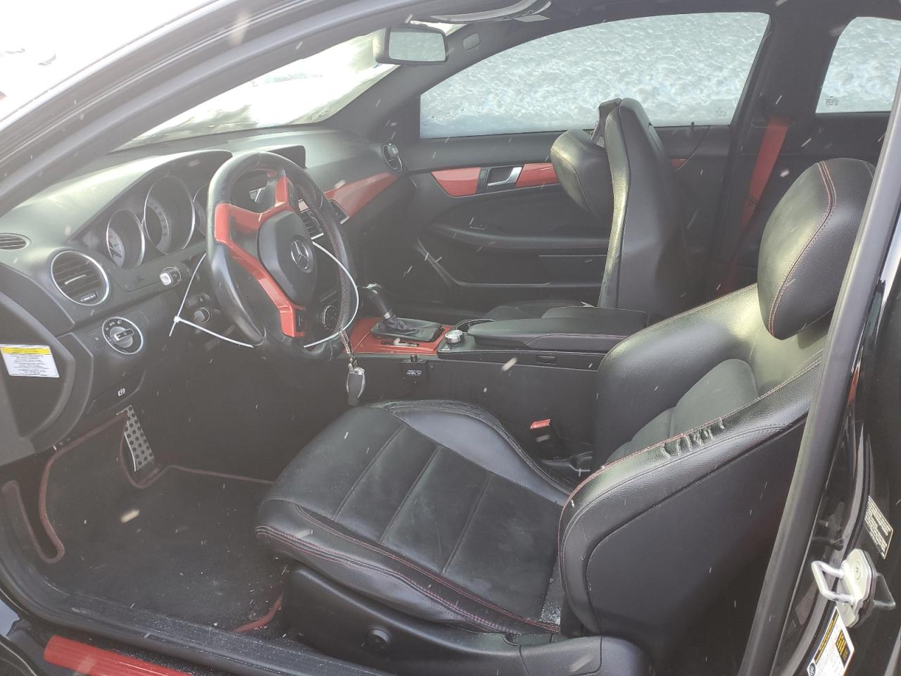 2013 Mercedes-Benz C-klasse VIN WDDGJ4HB2DF949082 Copart auction photo, front end damage thumbnail 7