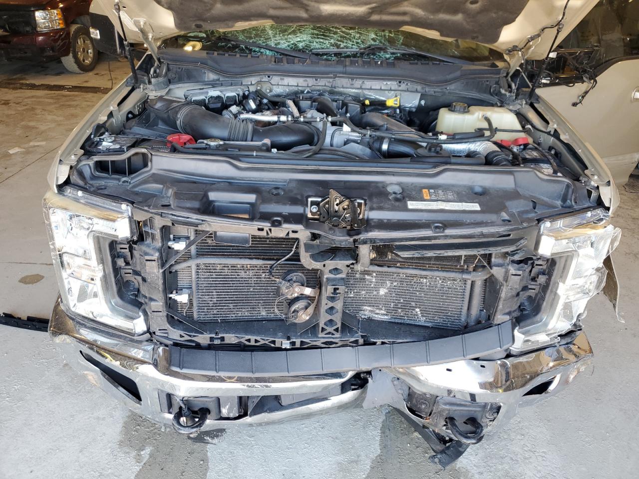 2018 Ford F350 VIN 1FT8W3BT2JEB19649 Copart auction photo, all over / mechanical damage thumbnail 12