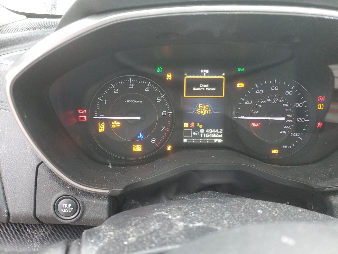 2018 Subaru XV VIN JF2GTADC1J8268155 Copart auction photo, rollover damage thumbnail 9