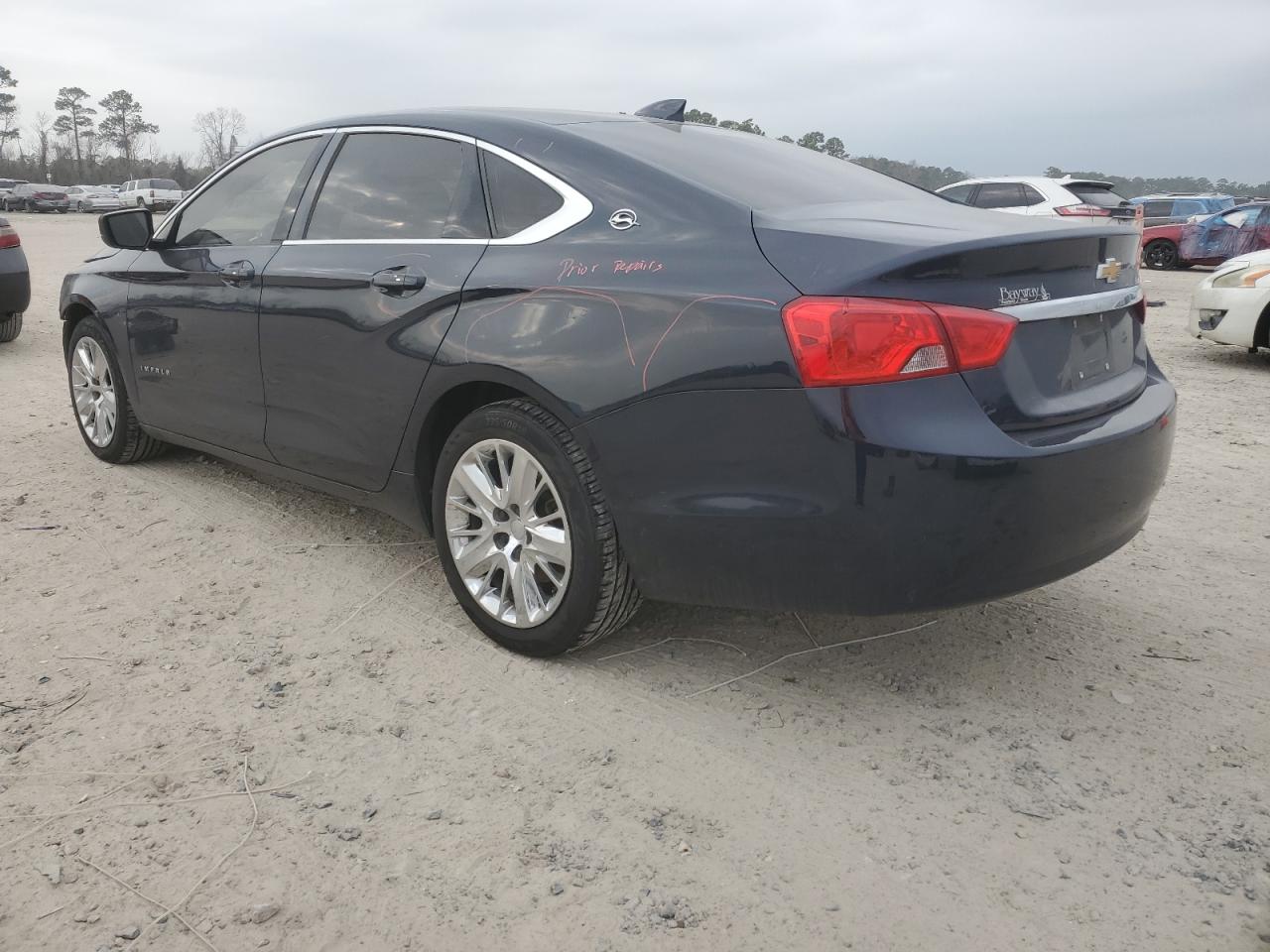 2018 Chevrolet Impala VIN 2G11Z5SA8J9123347 Copart auction photo, front end / rear end damage thumbnail 2
