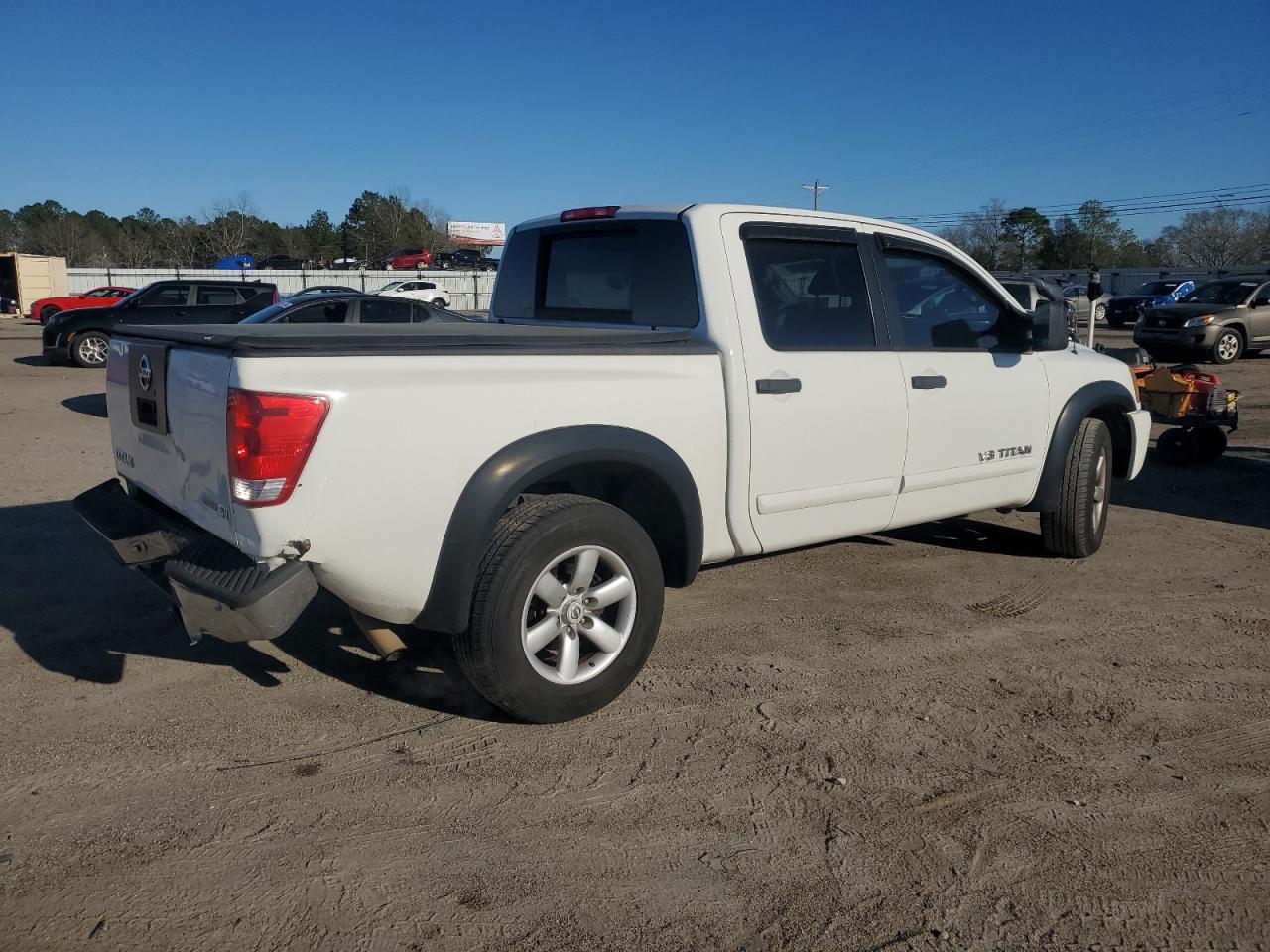 2012 Nissan Titan VIN 1N6BA0EDXCN315815 Copart auction photo, rear end damage thumbnail 3