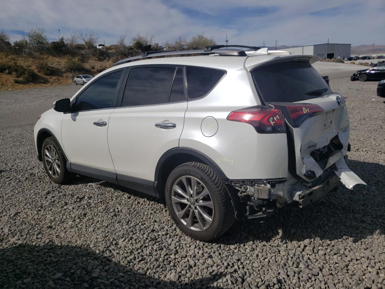 2017 Toyota RAV 4 VIN 2T3DFREV5HW648059 Copart auction photo, rear end damage thumbnail 2