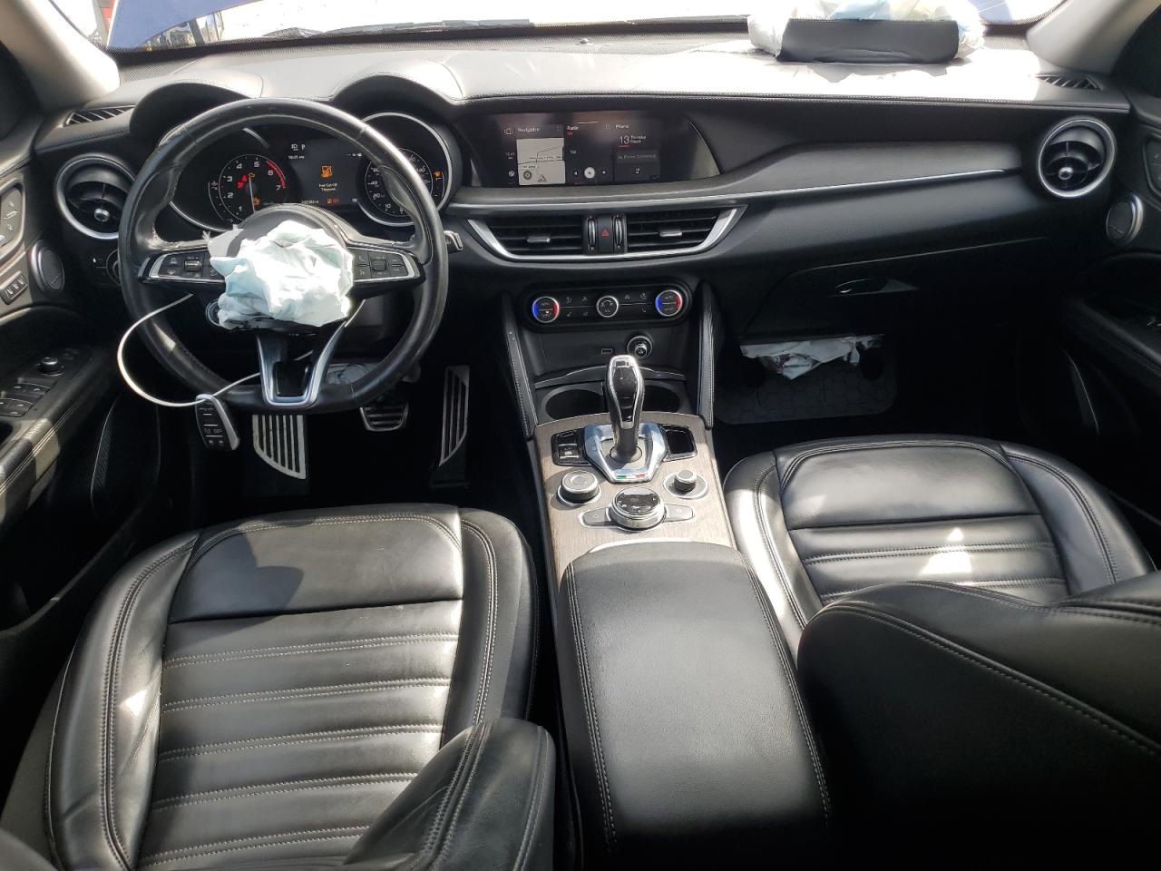 2020 Alfa Romeo Stelvio VIN ZASPAKBN2L7C75761 Copart auction photo, front end damage thumbnail 8