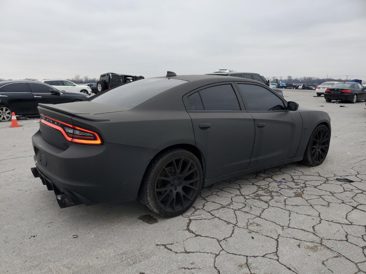 2016 Dodge Charger VIN 2C3CDXCT4GH355117 Copart auction photo, minor dent/scratches damage thumbnail 3