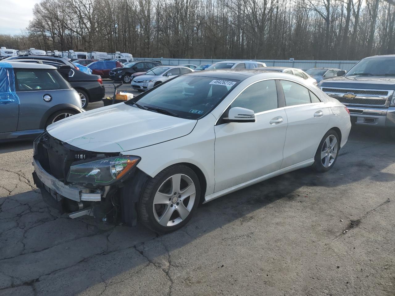 2016 Mercedes-Benz CLA-klasse VIN WDDSJ4EB9GN356893