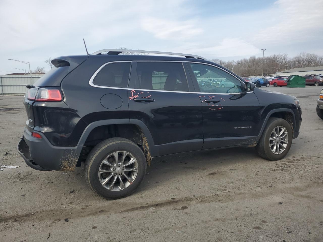 2019 Jeep Grand Cherokee VIN 1C4PJMLN0KD213486 Copart auction photo, rear end / mechanical damage thumbnail 3