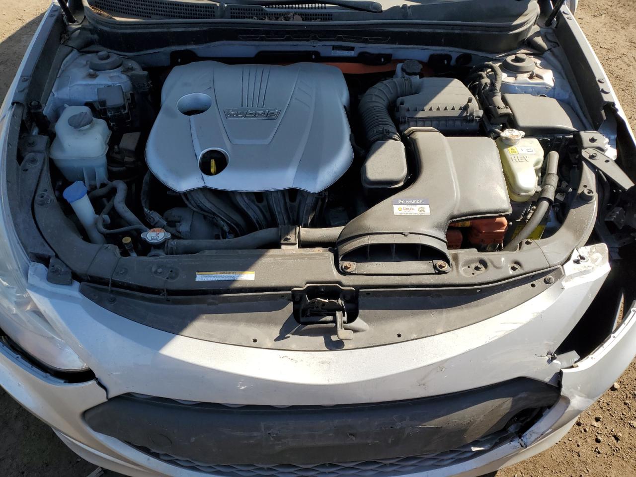 2012 Hyundai Sonata VIN KMHEC4A41CA024131 Copart auction photo, front end damage thumbnail 11