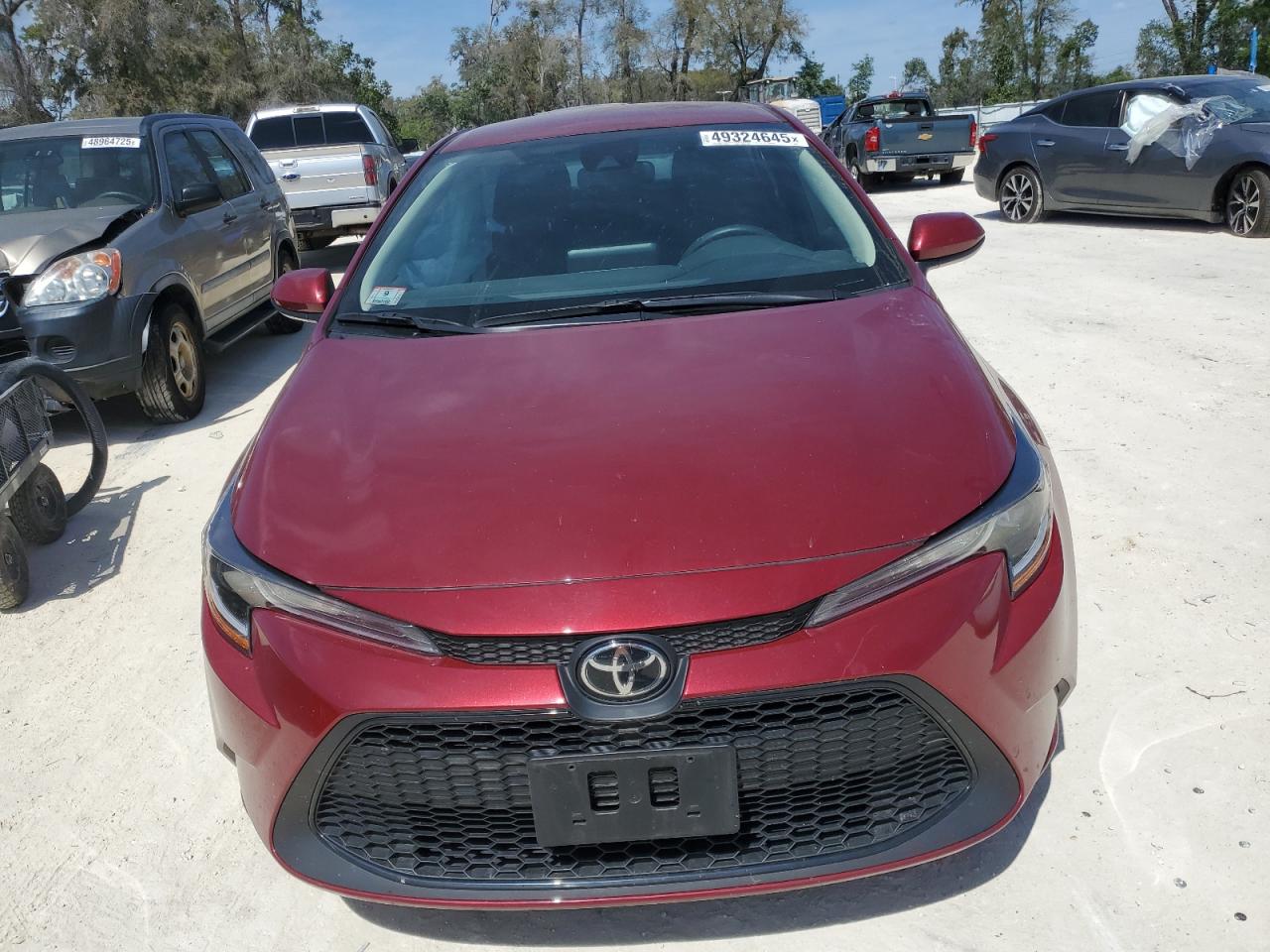 2022 Toyota Corolla VIN 5YFVPMAE1NP354870 Copart auction photo, side / rear end damage thumbnail 5