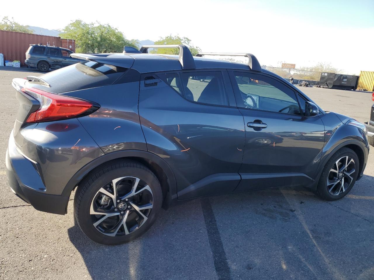 2021 Toyota C-HR VIN NMTKHMBX2MR138689 Copart auction photo, all over damage thumbnail 3